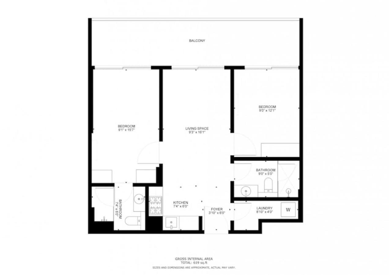 Vera Tower - Smart Two Bedroom *